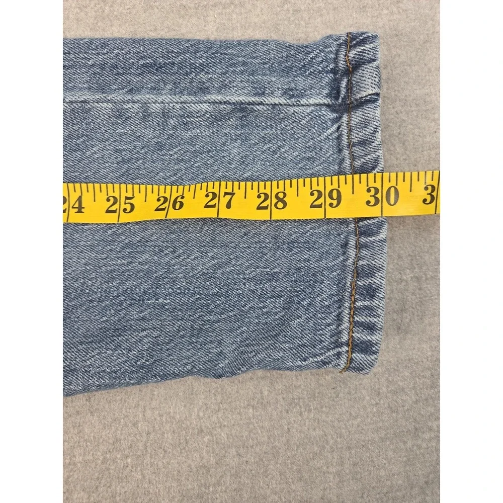 Levis‎ Hi Ball Patchwork Two Tone Jeans 32x30 Stretch Taper Boho Retro Grunge